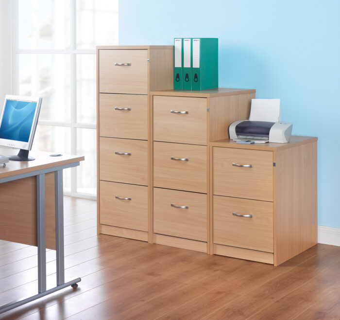 BIG DEALS Deluxe Wooden Filing Cabinets 2,3 or 4 Drawer-2511