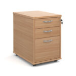 BIG DEALS Tall Mobile Wooden Pedestal 3 Drawer-2572