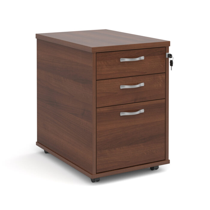 BIG DEALS Tall Mobile Wooden Pedestal 3 Drawer-2574