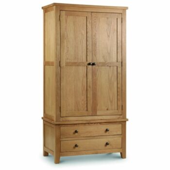 julian bowen Marlborough Oak Combination Wardrobe-0