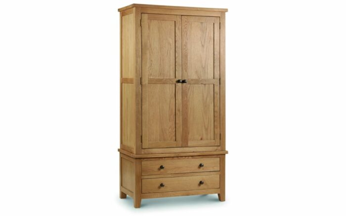 julian bowen Marlborough Oak Combination Wardrobe-0