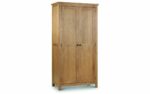 Julian Bowen Marlborough Oak 2 Door Wardrobe-0