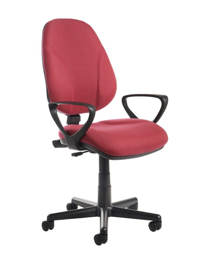 Bilbao fabric operators chair with lumbar support-5299