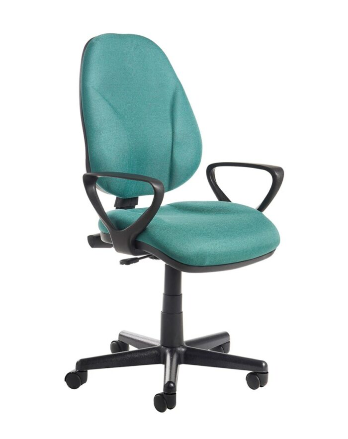 Bilbao fabric operators chair with lumbar support-5303