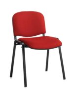 BIG DEALS Taurus Fabric Chair Black or Chrome box of 4-5058
