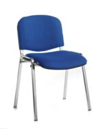 BIG DEALS Taurus Fabric Chair Black or Chrome box of 4-5037