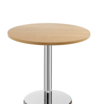 DAMS Pisa circular dining table with round chrome base-0