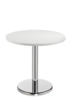 DAMS Pisa circular dining table with round chrome base-4934