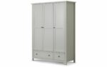 Julian Bowen Maine 3 Door Combination Wardrobe-0