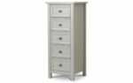 Julian Bowen Maine 5 Drawer Tall Chest-0