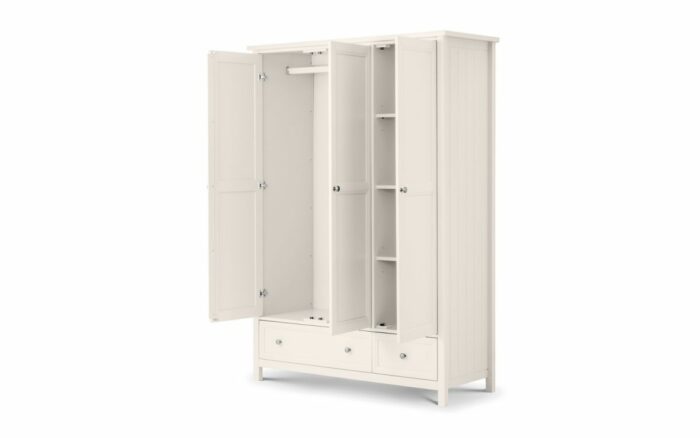 Julian Bowen Maine 3 Door Combination Wardrobe-4838