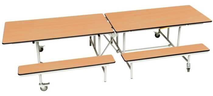 Spaceright Mobile Folding Bench 12-16 Seat - New colours-19039