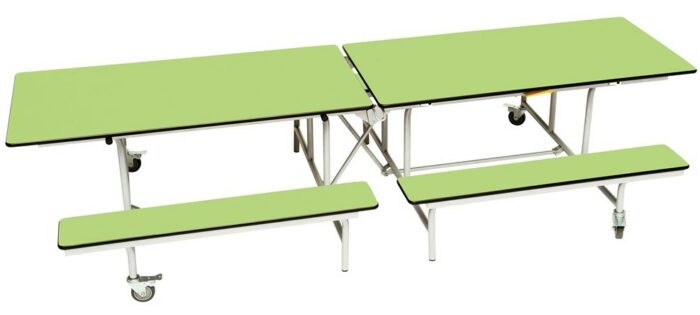 Spaceright Mobile Folding Bench 12-16 Seat - New colours-19045