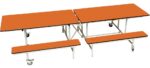 Spaceright Mobile Folding Bench 12-16 Seat - New colours-19042