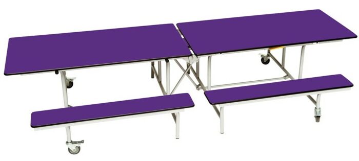 Spaceright Mobile Folding Bench 12-16 Seat - New colours-19044