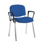 dams Taurus Fabric Chair chrome frame-24927