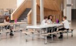 Spaceright Primo Contemporary Mobile Folding Tables-5534