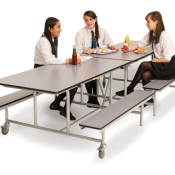 Spaceright Mobile Folding Bench 12-16 Seat - New colours-0