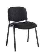 BIG DEALS Taurus Fabric Chair Black or Chrome box of 4-5066