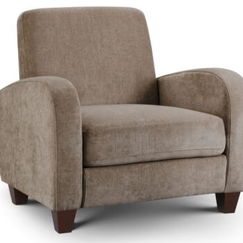 julian bowen Vivo Armchair in Mink Chenille-0