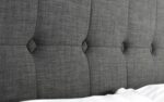 Julian Bowen fabic Sorrento Lift-up Storage Bed-slate grey linen-6081