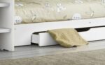 Julian Bowen wooden Orion Bunk - Pure White-6191