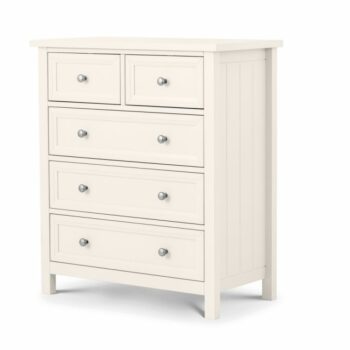 Julian Bowen Maine 3+2 Drawer Chest - Surf White-0