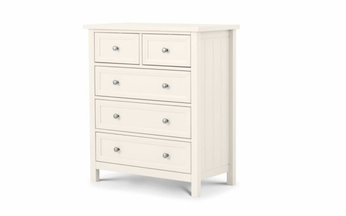 Julian Bowen Maine 3+2 Drawer Chest - Surf White-0