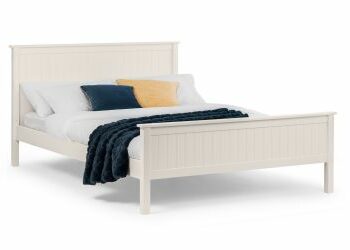 Julian Bowen Maine wooden Bed - Surf White-0