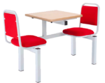 Pioneer Coral Banquet Style Canteen Unit 2,4 or 6 seat - Vinyl-6005