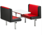 Pioneer Bali American Style Canteen Unit 2,4 or 6 seat - Vinyl-0