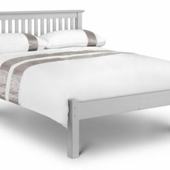 Julian bowen wooden Barcelona Bed - Dove Grey-0