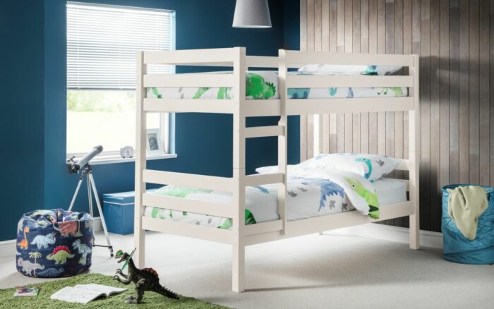 Julian Bowen wooden Camden Bunk Bed - Surf White-6184