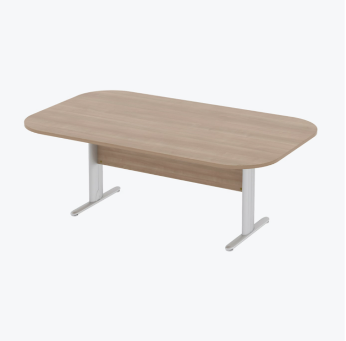Elite Optima Plus Double D Ended Conference Table-0