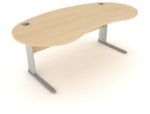 Elite Optima Plus Fixed Height Kidney Desk-0
