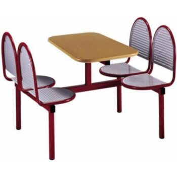 Pioneer Scotia Laser Cut Steel Canteen Unit 2,4 or 6 seat (Minimum qty 10)-0