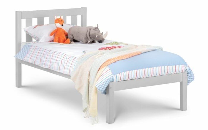 Julian Bowen Luna wooden Bed - Dove Grey-0