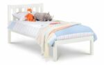 Julian Bowen Luna wooden Bed - Surf White-0