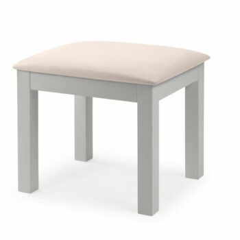 Julian Bowen Maine Dressing Stool - Dove Grey-0