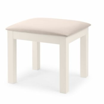 Julian Bowen Maine Dressing Stool - Surf White-0