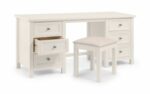 Julian Bowen Maine Dressing Table - Surf White-6342