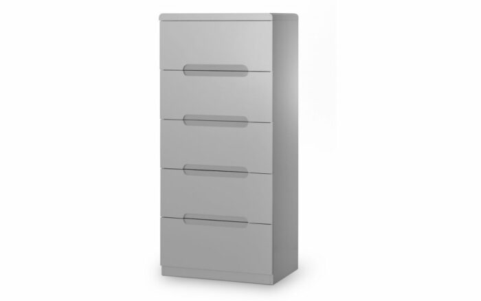Julian Bowen Manhattan 5 Drawer Narrow Chest-25662