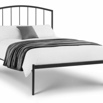 Julian Bowen Onyx Black Metal Bed Frame-0