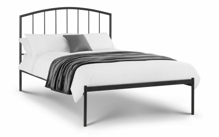 Julian Bowen Onyx Black Metal Bed Frame-0