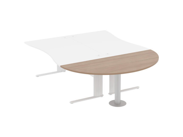 Elite Optima Plus Meeting Extension - Semi Circular - 1800mm Wide-6306