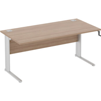 Elite Optima plus Height Adjustable Rectangular Desk - 800mm Deep-0