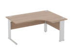 Elite Optima Plus Height Adjustable Crescent Workstation-0