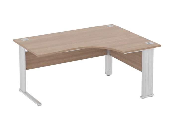 Elite Optima Plus Height Adjustable Crescent Workstation-0