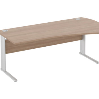 Elite Optima Plus Fixed Height Radius Executive Desk-0