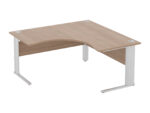 Elite Optima Plus Fixed Height Symmetrical Crescent Workstation-0